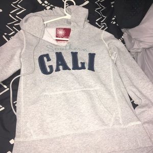 Cute Cropped Hollister Hoodie🧡